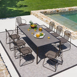 EMU TERRAMARE 8 Seater Outdoor Dining Table with RIVIERA chairs