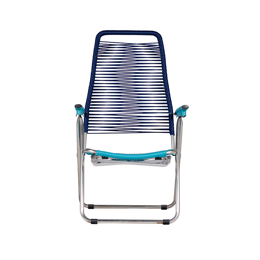 FIAM Spaghetti POP Lounge Chair [Navy / Blue / White]