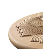 FDB MOBLER J165C Stool - [Wood / Paper Cord Weave]