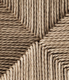 FDB MOBLER J165C Stool - [Wood / Paper Cord Weave]