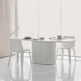 PEDRALI Aero 6 Seater Dining Set with Mood Chairs