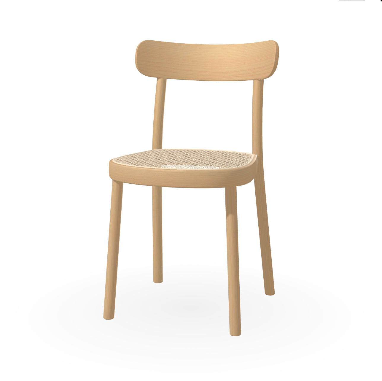 TON LA ZITTA Chair - [Cane Weave]
