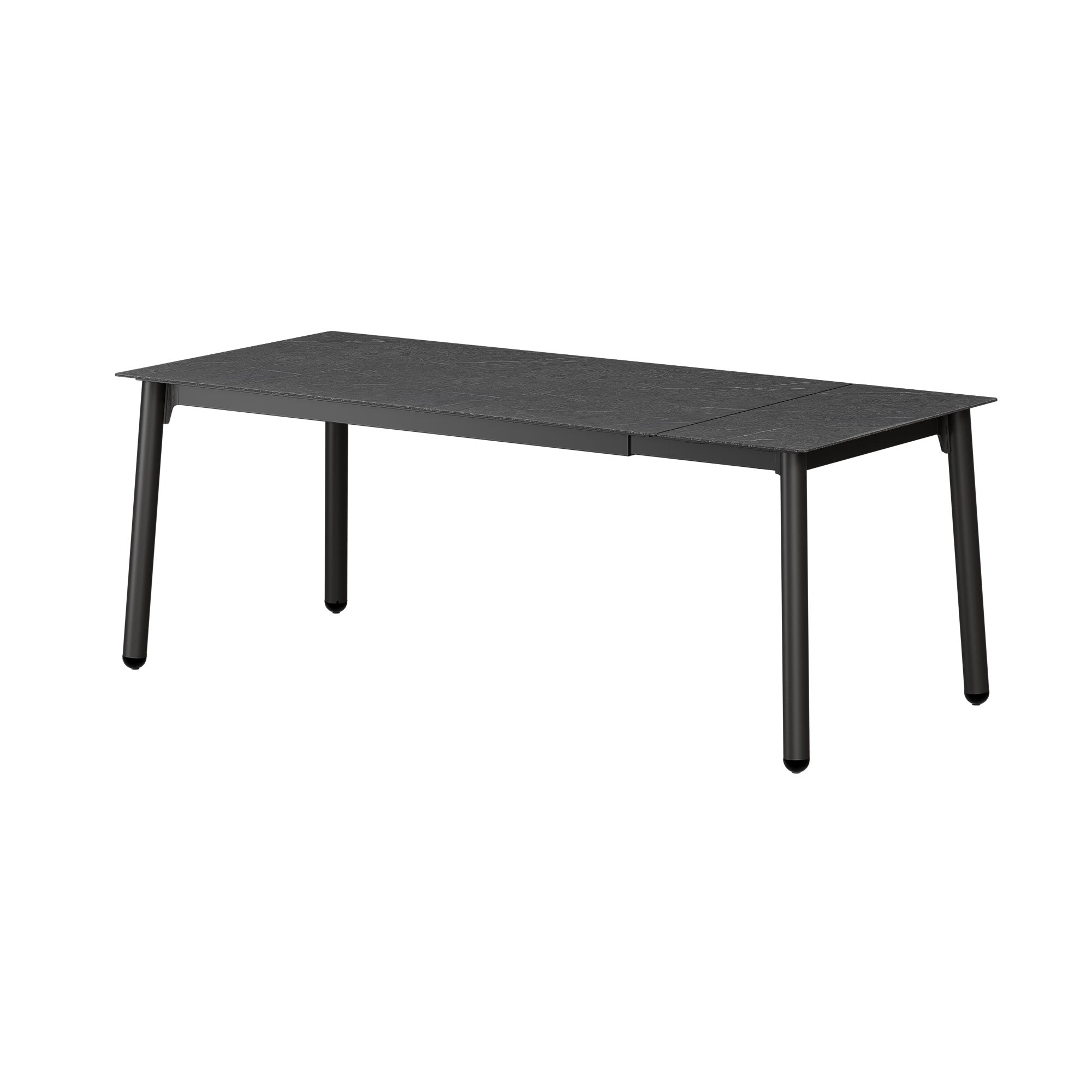 POINTHOUSE COMBO Extending 4-10 Seater Dining Table [Black]