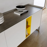 KOBE-1 Dining Room Set with Table, Chairs & 2 Sideboards
