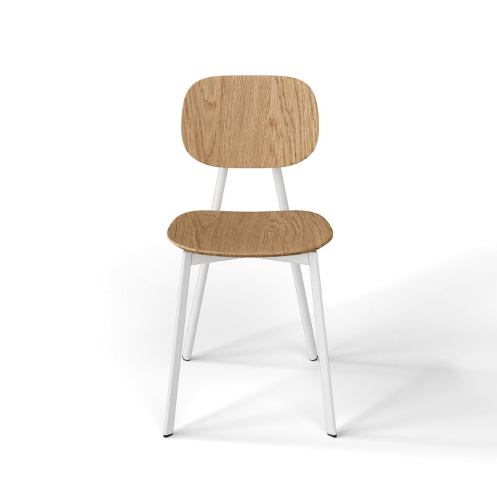 POINTHOUSE TATA Chairs / Wood Veneer [Set of 4]