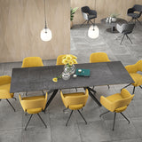 AKANTE ONTARIO Extending 6-8 Seater Dining Set With Chicago Chairs - 5 Colours