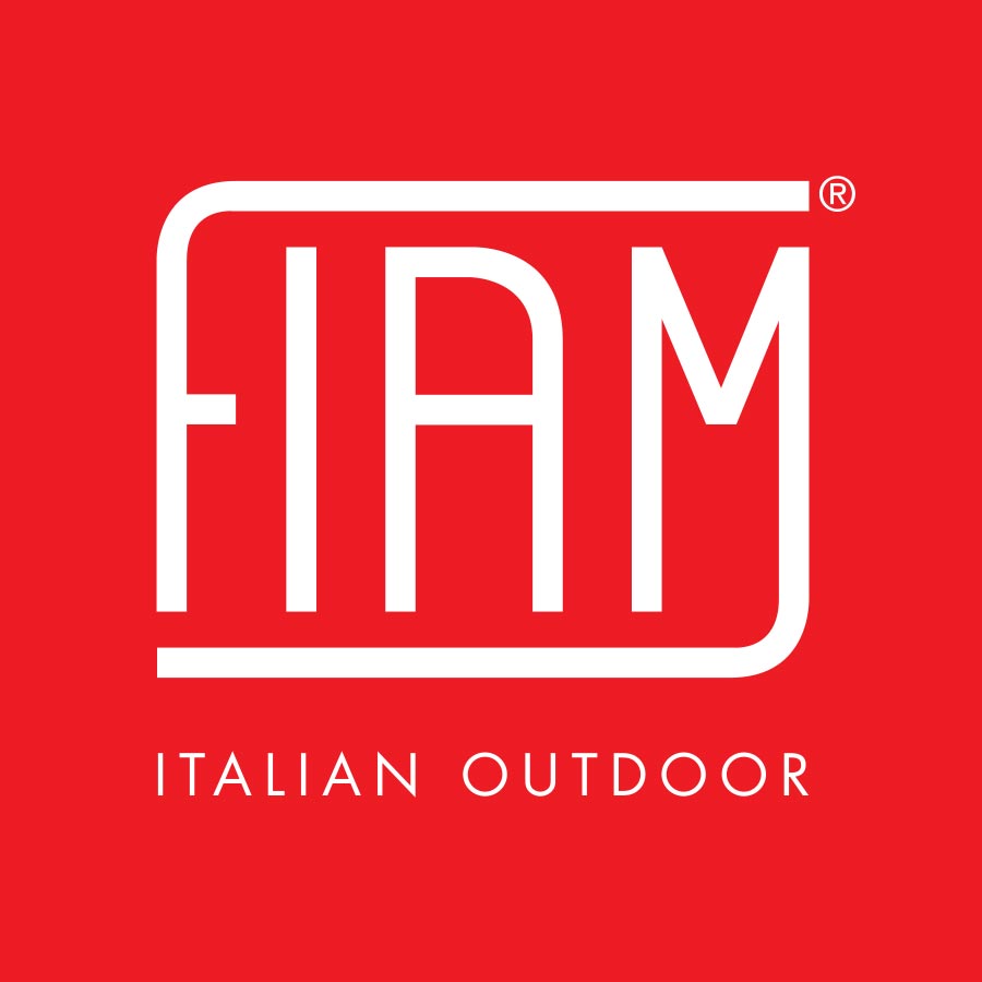 FIAM SAMBA Sunlounger - Sage Green Fabric / Aluminium frame