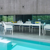 NARDI RIO 210 Extendable Outdoor Dining Table [8-10 Seater] - IMPERFECT