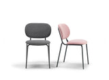 S•CAB SI-SI BOLD Upholstered Chair [Set of 2]
