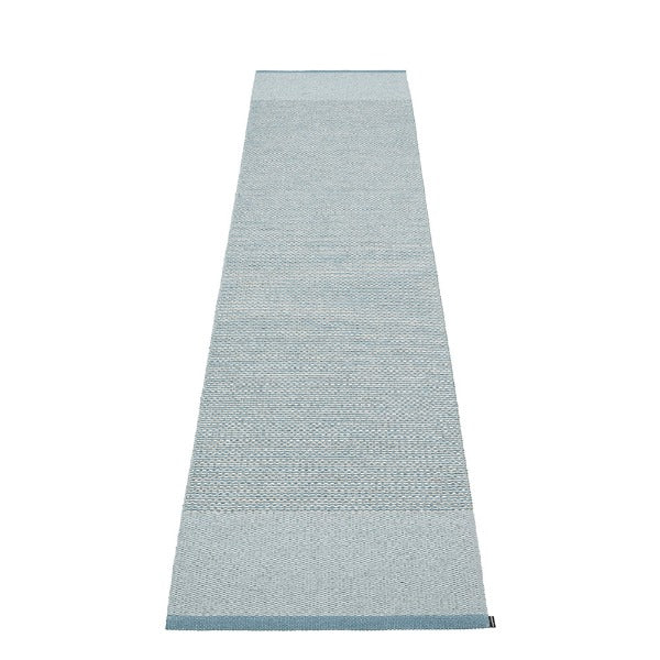 Pappelina EDIT Plastic Rugs - Dove Blue / Blue Fog / Stone Metallic - [9 sizes]
