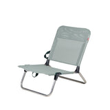 FIAM QUICK Beach Chair (Set of 2) - Sage Green Fabric / Aluminium frame