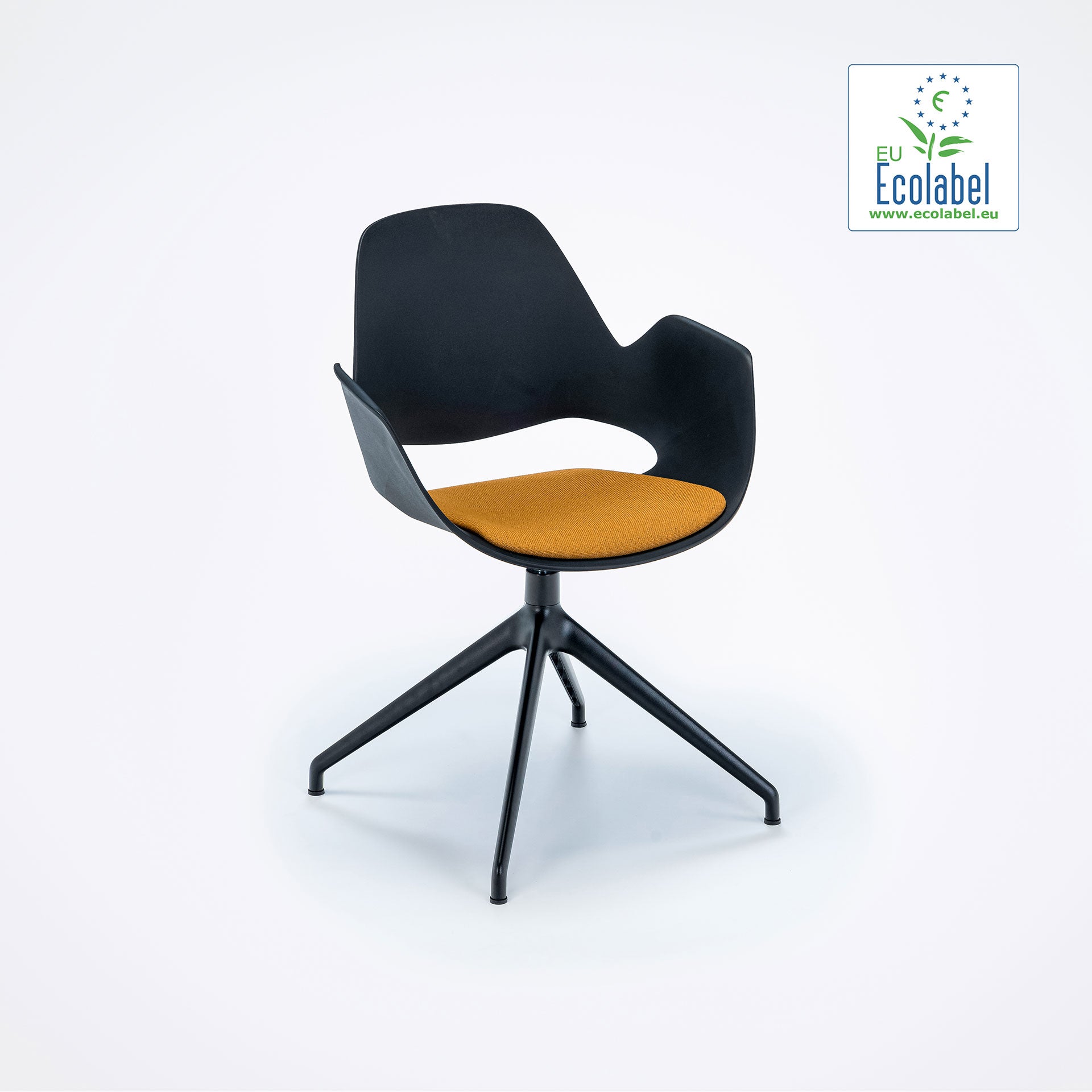 HOUE FALK Chair with 4 Star Swivel Base