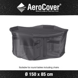 AeroCover for a Round Garden Table Set 150 cm