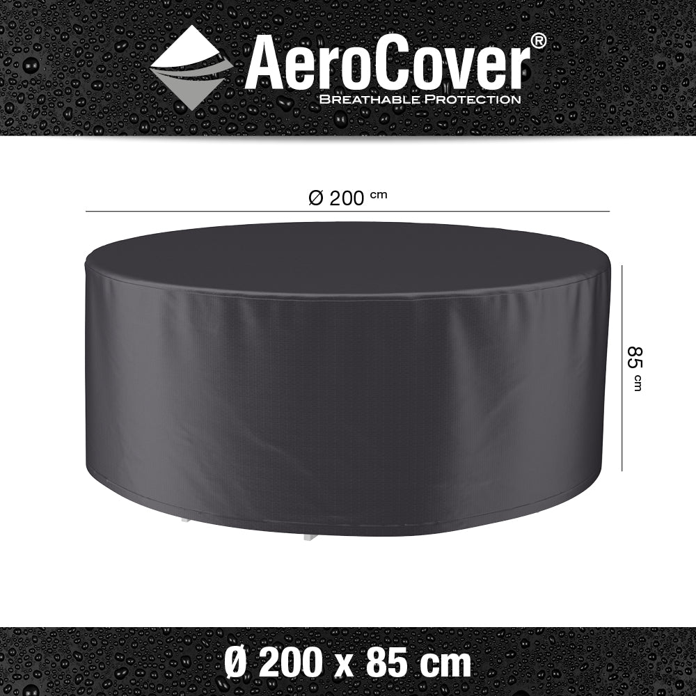 AeroCover for a Round Garden Table Set 200 cm