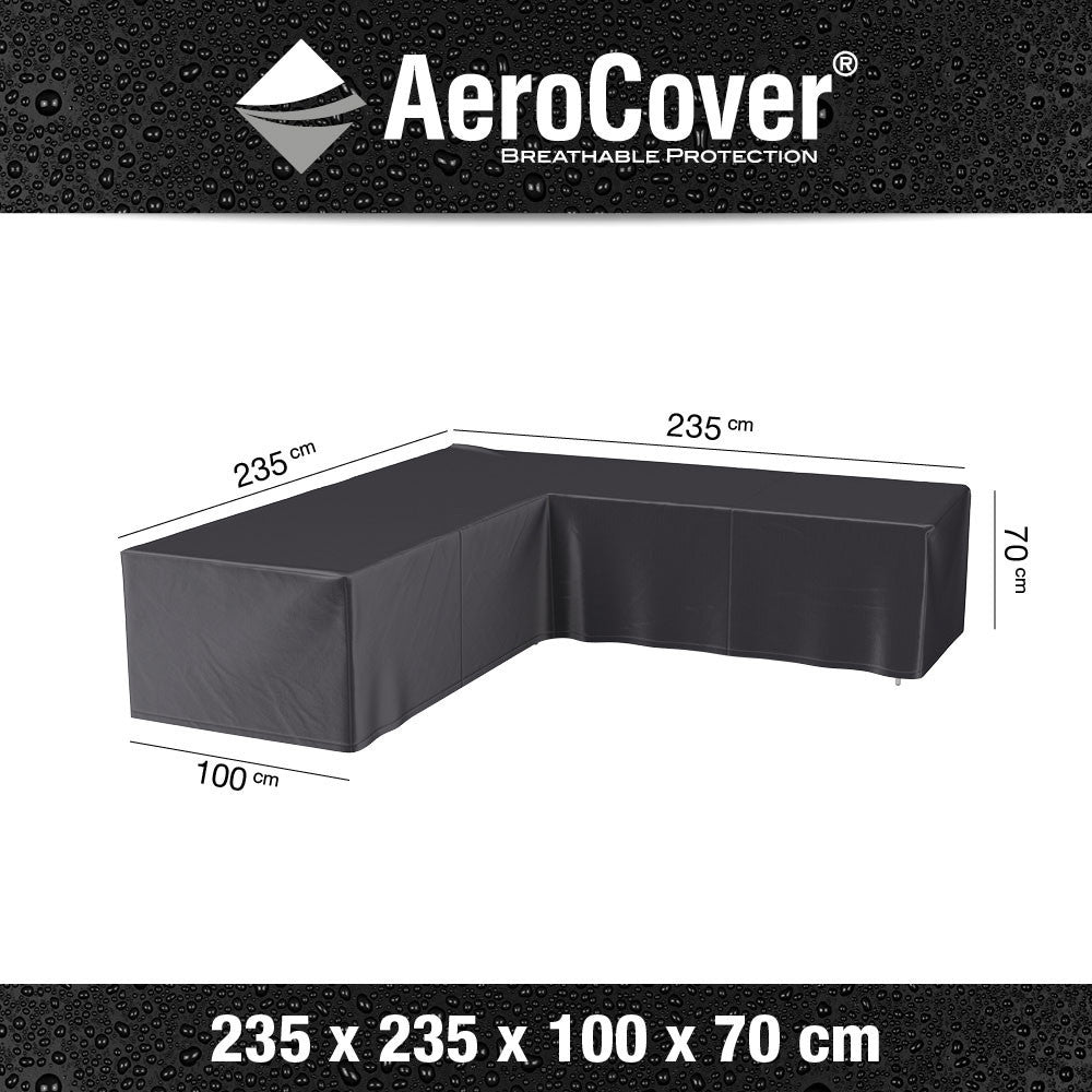 AeroCover for L-Shaped Corner Sofa 235 x 235 x 100 x 70 cm