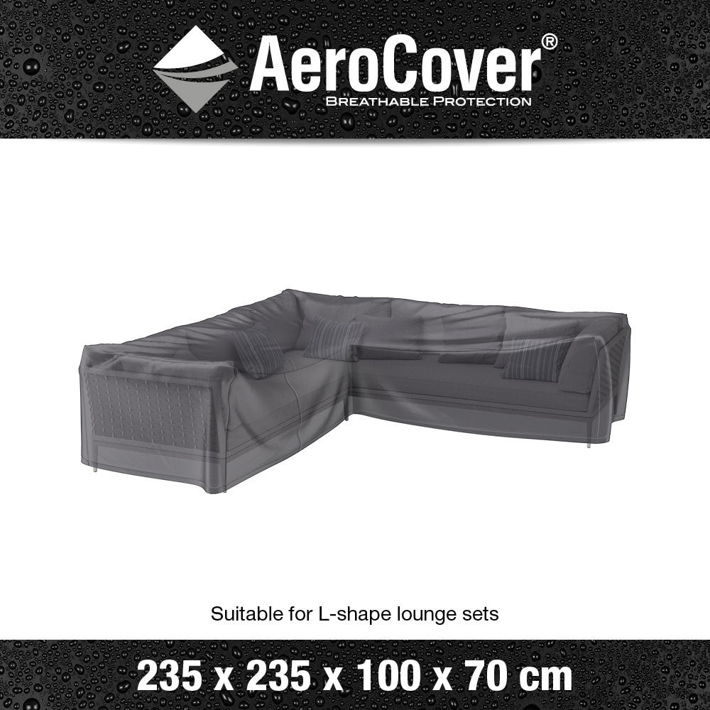 AeroCover for L-Shaped Corner Sofa 235 x 235 x 100 x 70 cm