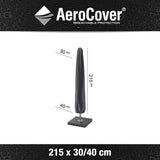 AeroCover for a Centre Pole Parasol 215 x 30/40 cm