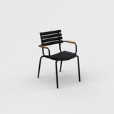 HOUE Re-Clips Dining Armchair with Bamboo Armrests