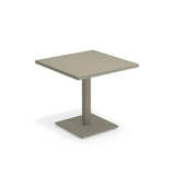 EMU Round Pedestal Table [Square Shape, 3 Sizes]