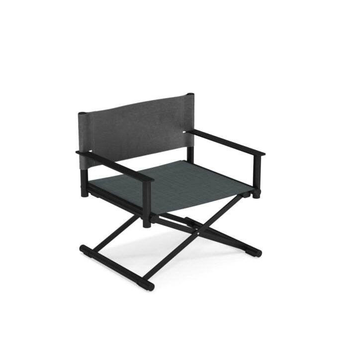 EMU Terra Director's Lounge Chair & Footstool Set