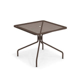 EMU Cambi square garden table - INDIAN BROWN 41