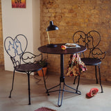 FERMOB Bistro Set with Angel Chairs