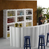 PLUST Frozen Bar Counter - Reception Desk with Light