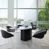 PEDRALI Aero 6 Seater Dining Set with Gliss Chairs