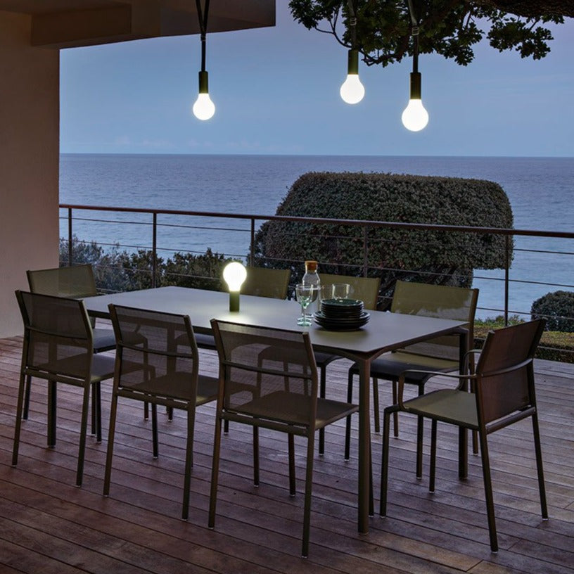 FERMOB 8 Seater Outdoor Dining Set with CALVI table & CADIZ chairs (6 COLOURS)