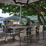 FERMOB 8 Seater Outdoor Dining Set with CALVI table & CADIZ chairs