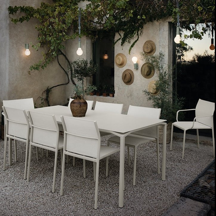 FERMOB 8 Seater Outdoor Dining Set with CALVI table & CADIZ chairs (6 COLOURS)