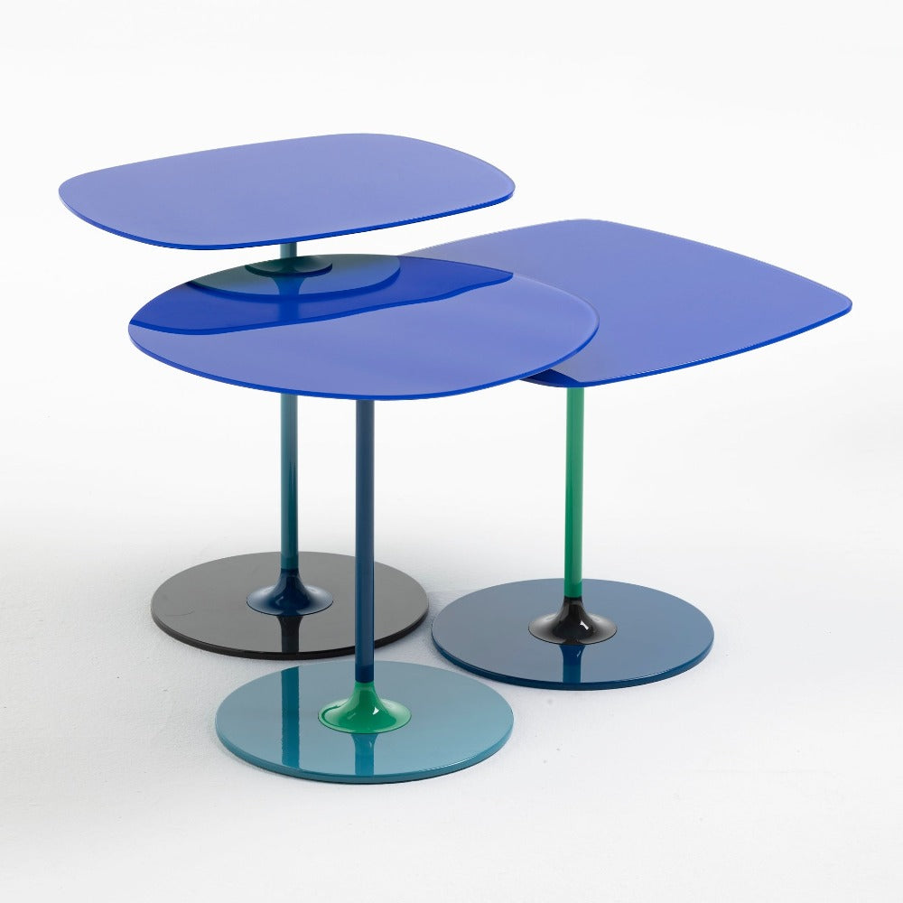 KARTELL THIERRY Set of 3 Occasional Tables - 3 Colours