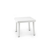 NARDI Alfa Sunlounger 3 Piece Set - WHITE frame / TAUPE Fabric