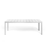 NARDI RIO ALU 210 Fixed Outdoor Dining Table [8 Seater] - 3 colours
