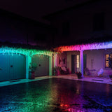 TWINKLY 5 m - 190 LEDs App Controlled Icicle Fairy Lights [Indoor/Outdoor]