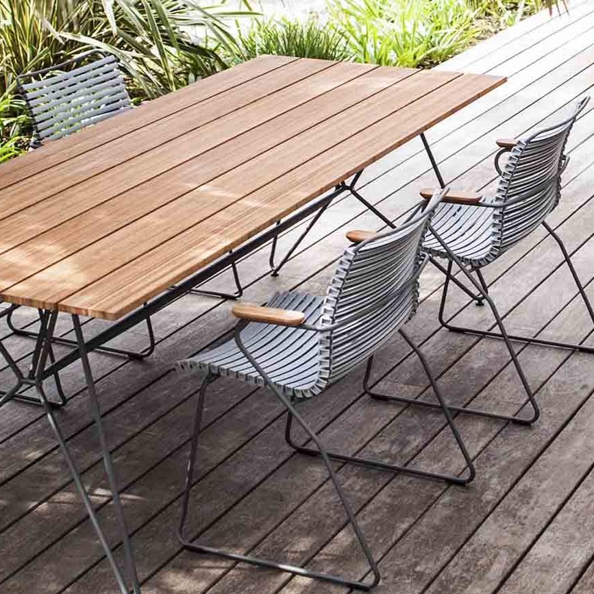 HOUE SKETCH Outdoor Dining Set with 4 CLICK Chairs