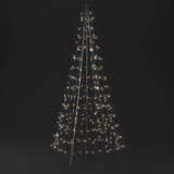 TWINKLY 10 ft / 3 m Smart App controlled Outdoor Flag Pole Christmas Light Tree